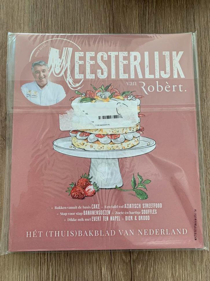 Meesterlijk van Robèrt Hét thuis bakblad van Nederland nr 40, Boeken, Tijdschriften en Kranten, Nieuw, Overige typen, Verzenden