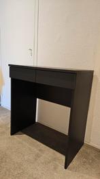 Ikea Make-up Tafel Zwartbruin, Huis en Inrichting, Tafels | Kaptafels, Ophalen, 50 tot 100 cm, Zo goed als nieuw, Minder dan 100 cm