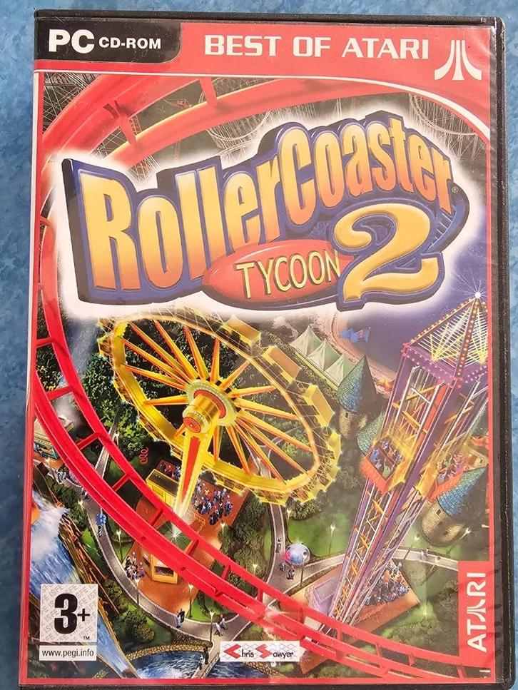 Rollercoaster tycoon 2, Spelcomputers en Games, Games | Pc, Gebruikt, Strategie en Constructie, 1 speler, Vanaf 3 jaar, Ophalen of Verzenden