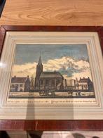 Oude prent van Katwijk aan Zee, Antiek en Kunst, Ophalen of Verzenden