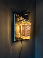 Jack Daniel’s reclamebord wandlamp, Ophalen of Verzenden, Nieuw, Glas, Mancave