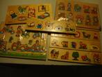 5 houten kinder puzzels samen 10 euro, Ophalen of Verzenden, Minder dan 10 stukjes, 6 maanden tot 2 jaar
