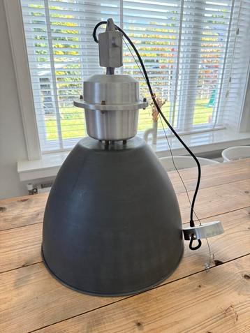 Hanglamp Light & Living Industrieel Staal donkergrijs beschikbaar voor biedingen