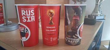 Coca-Cola WK Bekers Senegal - Colombia 2018 beschikbaar voor biedingen