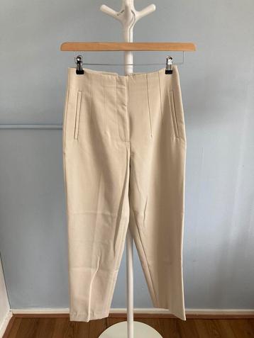 Wit / crème witte pantalon Zara (29)