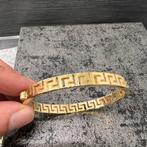 14k gouden armband versace model nieuw, Sieraden, Tassen en Uiterlijk, Ringen, 20 of groter, Heer, Ophalen of Verzenden, Zo goed als nieuw