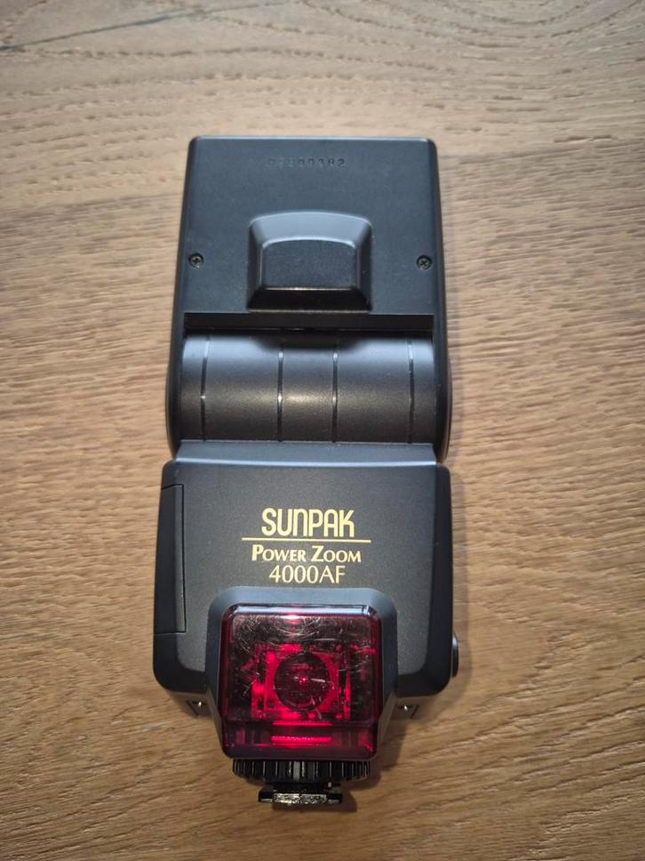 Sunpak Power Zoom 4000AF TTL Flitser, Audio, Tv en Foto, Fotografie | Flitsers, Ophalen of Verzenden