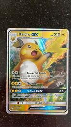 Pokemonkaart Raichu GX, Hobby en Vrije tijd, Verzamelkaartspellen | Pokémon, Ophalen, Zo goed als nieuw, Losse kaart