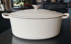 Witte Gietijzeren Braadpan - Home Creation - Nieuw, Huis en Inrichting, Keuken | Potten en Pannen, Gietijzer, Nieuw, Ophalen of Verzenden