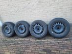4 winter autobanden met velg, Auto-onderdelen, Banden en Velgen, Ophalen, Gebruikt, 16 inch, Banden en Velgen
