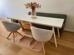 Minimalistische tafel met HAY loop stand frame (210x80cm), Huis en Inrichting, Ophalen, Gebruikt, 200 cm of meer, 50 tot 100 cm
