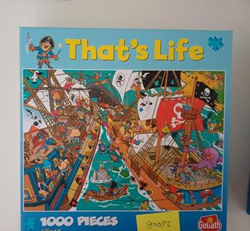 That's Life Puzzel - 92083 Piratenavontuur 1000 stukjes beschikbaar voor biedingen