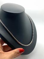 Z127 Prachtige zilveren koningsketting 51,5 cm | 33 gram, Sieraden, Tassen en Uiterlijk, Ophalen of Verzenden, Zo goed als nieuw