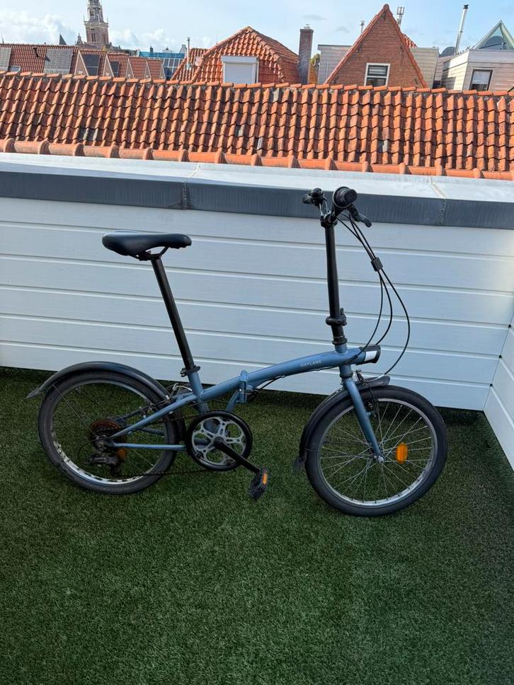 Btwin Oxylane/Fold/Tilt 120 vouwfiets met versnellingen, Fietsen en Brommers, Fietsen | Vouwfietsen, Zo goed als nieuw, Overige merken