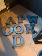 Zink letters, Ophalen of Verzenden, Zo goed als nieuw