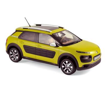 Citroen C4 Cactus 2014 geel & zwart 1/18 NOREV ref: 181650 beschikbaar voor biedingen
