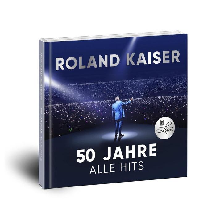 Roland Kaiser - 50 Jahre. Alle Hits. Live 2 CDs, Cd's en Dvd's, Cd's | Schlagers, Nieuw in verpakking, Boxset, Verzenden