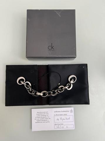 CK Calvin Klein Zilverkleurige Ketting met Doos beschikbaar voor biedingen
