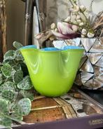 Vaas Leonardo mondgeblazen vintage, Overige kleuren, Aardewerk of Porselein, Ophalen of Verzenden, Zo goed als nieuw