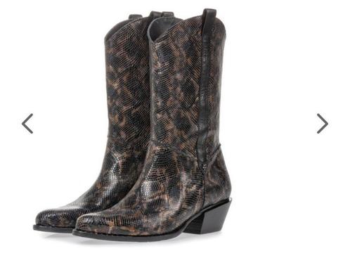 FLORIS VAN BOMMEL dames laars maat 39.( Zgan) reptielenprint, Kleding | Dames, Schoenen, Zo goed als nieuw, Hoge laarzen, Overige kleuren