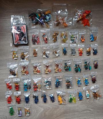 Grote Partij Lego poppetjes minifiguren Ninjago Star Wars beschikbaar voor biedingen