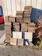 30x30 Tuintegels, Tuin en Terras, Tegels en Klinkers, Ophalen, Gebruikt, Minder dan 5 m², Beton