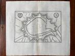 Antieke vestingkaart Middelburg – Merian ca. 1660, Antiek en Kunst, Kunst | Etsen en Gravures, Ophalen of Verzenden