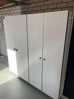 Twee witte kasten - 90 & 80 cm breed, Ophalen, Gebruikt