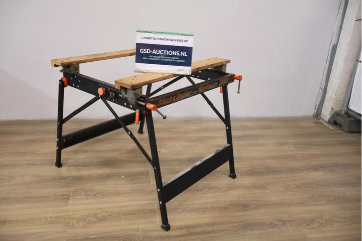 Zwarte Black & Decker Workmate 2000, Doe-het-zelf en Verbouw, Gereedschap | Handgereedschap, Ophalen of Verzenden