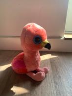 Flamingo Ty Beanie Boo Knuffel, Kinderen en Baby's, Ophalen of Verzenden, Zo goed als nieuw, Overige typen