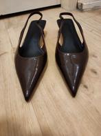 Spitse Slingback hakken met kittenhak, Ophalen, H&M, Nieuw, Rood