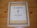 Ouverture zur oper zampa - lied aus der zampa - f. Herold, Zang, Gebruikt, Ophalen of Verzenden, Artiest of Componist