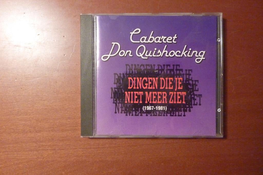 Cabaret Don Quishocking - Dingen Die Je Niet Meer Ziet, Ophalen of Verzenden, Zo goed als nieuw