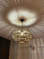 Mooie Karwei hanglamp van bamboe 47 cm, Huis en Inrichting, Ophalen, Zo goed als nieuw, Hout, Minder dan 50 cm