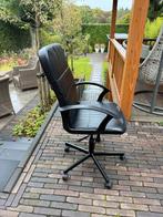 Zwarte Bureaustoel - Comfortabel en Functioneel, Ophalen, Gebruikt, Zwart, Bureaustoel