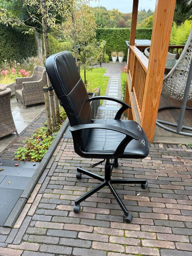 Zwarte Bureaustoel - Comfortabel en Functioneel, Huis en Inrichting, Bureaustoelen, Gebruikt, Bureaustoel, Zwart, Ergonomisch