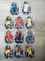 Elf plastic voetbal kaartjes van Crystal Champions League, Ophalen of Verzenden
