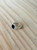 Zilveren ring 925 zegelring onyx anna nina, Sieraden, Tassen en Uiterlijk, Ringen, Ophalen of Verzenden