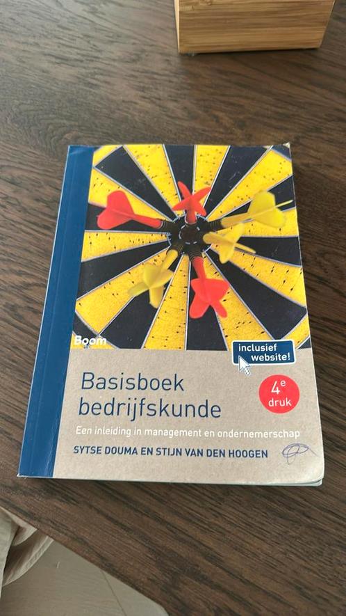 Sytse Douma - Basisboek bedrijfskunde, Boeken, Wetenschap, Zo goed als nieuw, Sociale wetenschap, Ophalen of Verzenden