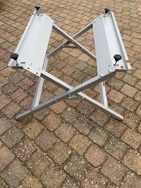 Metabo TS250 zaagmachine - geleiders, onderstel, onderdelen, Doe-het-zelf en Verbouw, Gereedschap | Zaagmachines, Gebruikt, Cirkelzaag