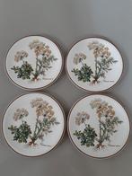 4 gebaksbordjes 15,5 cm Villeroy en Boch Botanica, Gebruikt, Ophalen of Verzenden, Bord(en), Overige stijlen