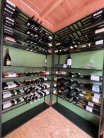 Stalen Wijnkast voor 72 flessen, Nieuw, Ophalen of Verzenden, 25 flessen of meer, Metaal