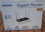 Gigabit router, Ophalen of Verzenden, Nieuw, Router, Eminent