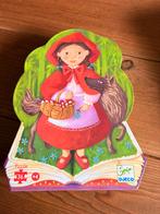 Puzzel Djeco Roodkapje 36 stukjes, Ophalen of Verzenden, 10 tot 50 stukjes, Zo goed als nieuw, 4 tot 6 jaar