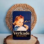 Verkade, vintage koektrommel, Verzamelen, Blikken, Ophalen of Verzenden, Zo goed als nieuw, Koek(jes), Verkade