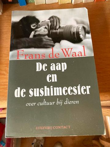 Frans de Waal - Aap en sushimeester beschikbaar voor biedingen
