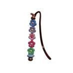 Boekenlegger rosegoud bloemetjes, Ophalen of Verzenden, Nieuw, Overige onderwerpen