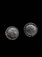 Vintage clipoorbellen, Sieraden, Tassen en Uiterlijk, Oorbellen, Ophalen of Verzenden, Zo goed als nieuw, Zilver, Overige materialen