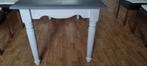 Houten eetkamertafel, Huis en Inrichting, Tafels | Eettafels, Ophalen, Gebruikt, Rechthoekig, 50 tot 100 cm