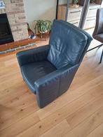 Zetel, Huis en Inrichting, Fauteuils, Ophalen, Gebruikt, Leer, 75 tot 100 cm